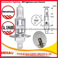 E4 approved auto head light Halogen bulbs H1 clear