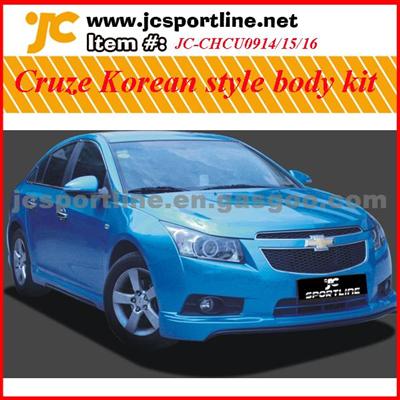 Korean Chevrolet Cruze Body Kits/ Front Bumper Lip/ Side Skirts/ Rean Bumper Lip