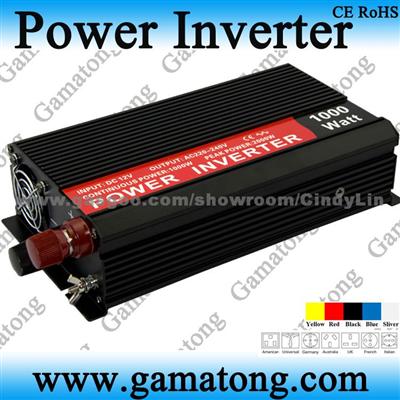 12V 220V Dc To Ac Car Mini Inverter 1000W