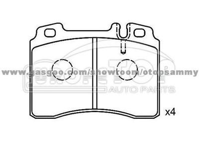 Brake Pad for Mercedes - Benz 001 420 98 20