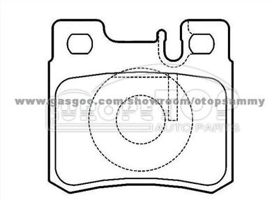 Brake Pad for Mercedes - Benz 001 420 02 20