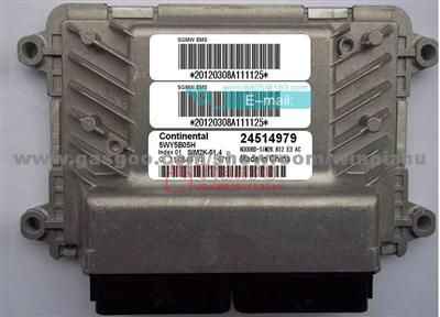 Wuling car  engine computer board ECU(Electronic Control Unit)/Siemens Series/5WY5B05H/24514979