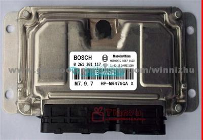 Geely free ship car engine computer board ECU(Electronic Control Unit)/BOSCH M7.9.7 Series/0261201115/MR479Q