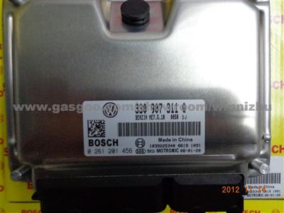 Santana 3000 car engine computer board ECU(Electronic Control Unit)/BOSCH  Series/0261201456/330 907 311 Q