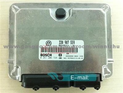 09 models Poussin car engine computer board ECU(Electronic Control Unit)/BOSCH  Series/0261201456/330 907 311 Q