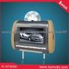 car entertainment system of 7 inch car headrest dvd