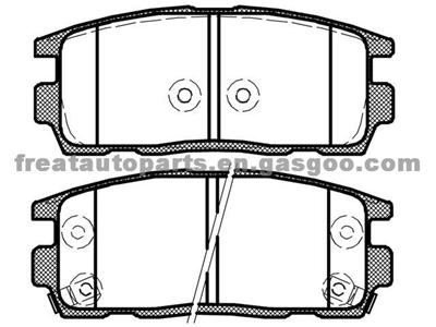 CHEVROLET BRAKE PAD 96 626 076