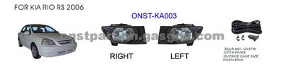 Fog Lamp KIA RIO RS 2006