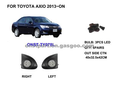 LED Fog Lamp TOYOTA AXIO 2013-ON