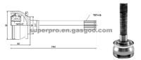 CV joint MI-008 outer teeth:28