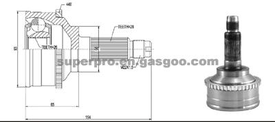 CV joint MZ-011F2A with TS16949
