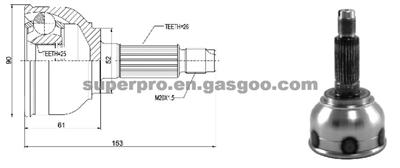 Cv Joint Mz-002 Oil Seal: 52