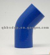 45 Degree Silicone Elbow Coupler Blue