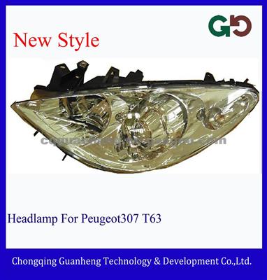 Head Lamp For Peugeot307 T63 (New Style)