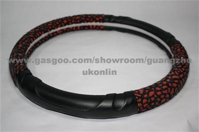 CAR STEERING WHEEL COVER