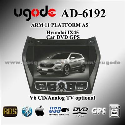 Auto Radio DVD GPS For Hyundai IX45 AD-6192