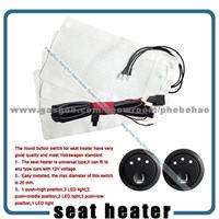 Round Switch Car Seat Heating System