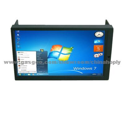 2din 7 Inch Led Touch Screen Monitor with Vga Auto Switching Av2 for Reverse Camera for Car Pc