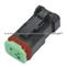 2 Way Automotive Waterproof Deutsch Terminal Male Connectors DJ7022-1.5-21