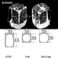 K9 Blank Crystal For 3D Laser Engraving BLKD500