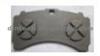 Brake Pad Back Plate WVA 29244