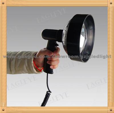 150mm Dimmable Halogen Handheld Hunting Spotlight