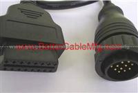 OBD 16P F MB 14 Pin Cable