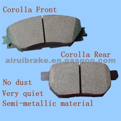 High Quality Toyota Orolla Brake Pad 04465-12520