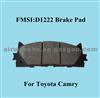 D1222 High Quality Low Price Semi-Metal Brake Pad