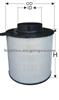 Air Filter 9Y3879 For Caterpillar