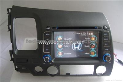 Newest Honda Civic Accessories Car DVD GPS Navigation