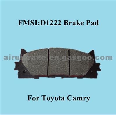 D1222 High Quality Low Price Semi-Metal Brake Pad