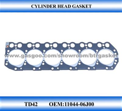 Automobile Cylinder Head Gasket For Nissan TD42