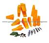 Excavator Spare Parts 9W8452/1U3452 Bucket Teeth For Caterpillar