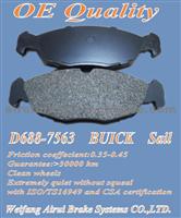 D688 BUICK Sail Brake Parts JLM21220