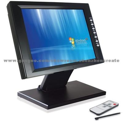 12.1″Professional TFT LCD Monitor LCD Monitor with AV1/AV2/BNC/PC/Audio