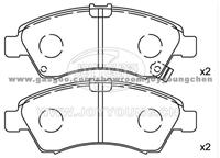 HONDA Brake Pad JD-08-0778