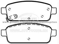 CHEVROLET Brake Pad JD-47-1995