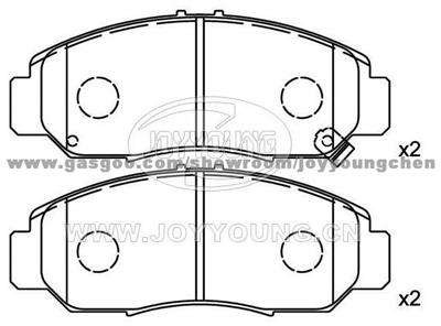 HONDA Brake Pad JD-08-1675