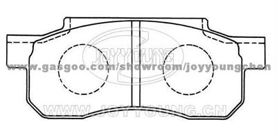 HONDA Brake Pad JD-08-0706