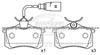 AUDI FORD SEAT VOLKSWAGEN  Brake Pad JD-31-0105