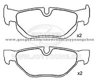 BMW Brake Pad JD-01-0233