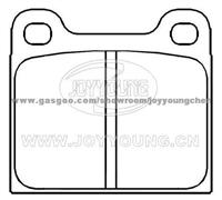 AUDI BMW OPEL PORSCHE VAUXHALL VOLKSWAGEN Brake Pad JD-30-0521