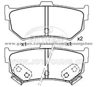 HONDA Brake Pad JD-08-0657