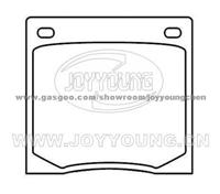 HONDA NISSAN Brake Pad JD-08-0507