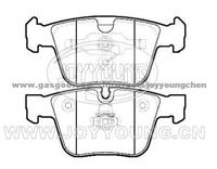 MERCEDES BENZ Brake Pad JD-17-1738