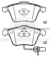 AUDI Brake Pad JD-31-1083