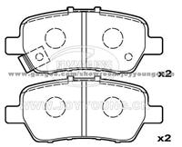 HONDA Brake Pad JD-08-1728