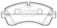 MERCEDES BENZ  Brake Pad JD-17-1450