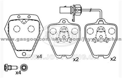 AUDI Brake Pad JD-31-1113